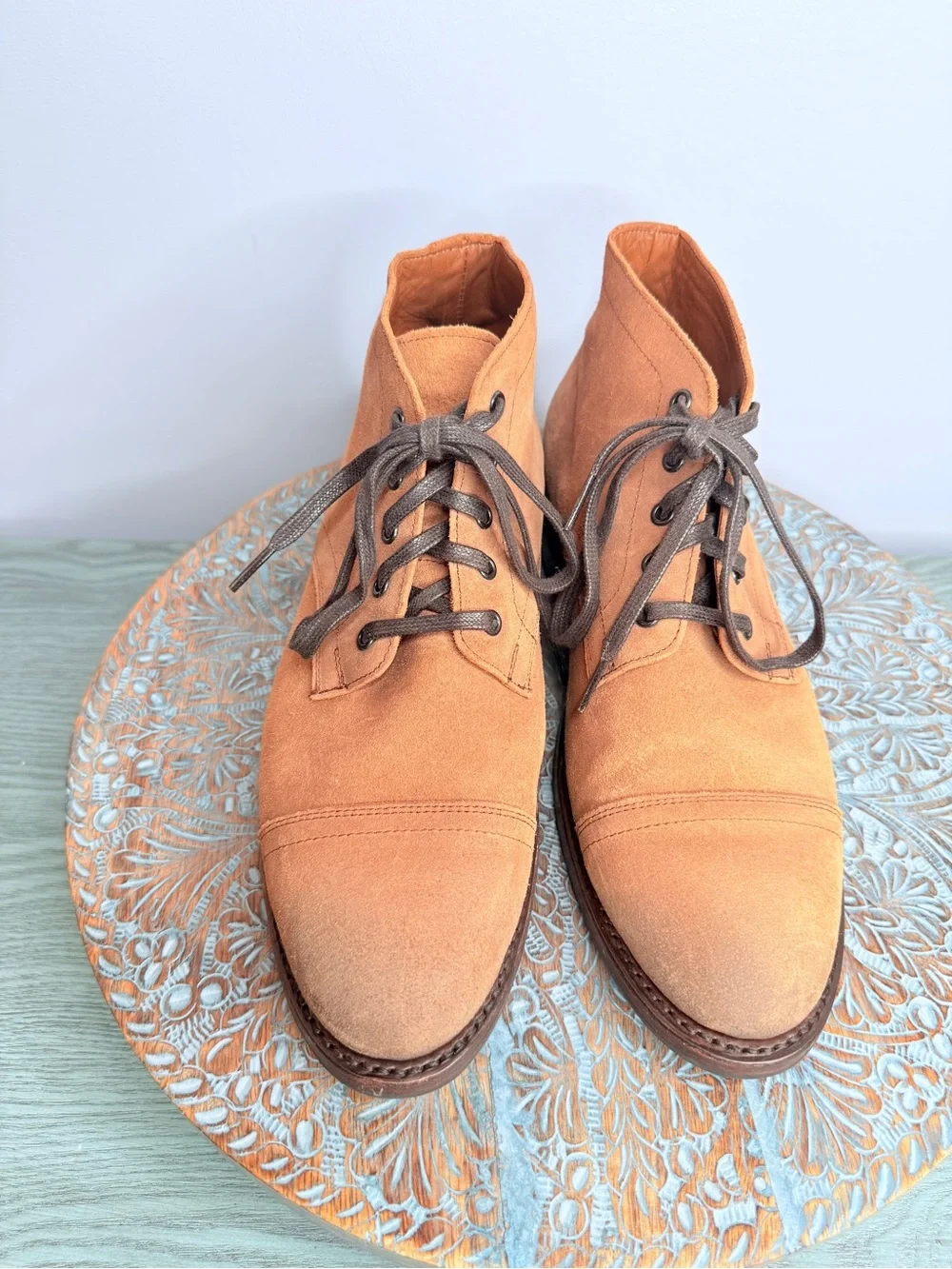 Like New! Thursday Boot Company Cadet Suede Tan Boots Men’s Size 8